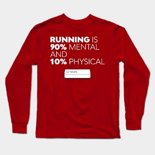 Running Is Mental - SHIFT running series vol. 1 (dark) Long Sleeve T-Shirt